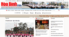 Desktop Screenshot of baohoabinh.com.vn